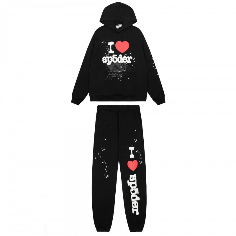 2026 Set Tuta con Felpa Senza Cappuccio in Cotone Leggero e Pantaloni Jogger Uomo Donna Streetwear Casual