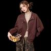 ET BOITE Women's Stand-Collar Short Jacket