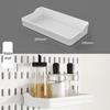 Punch-Free Perforated Board Rack with Accessories for Kitchen and Bedroom