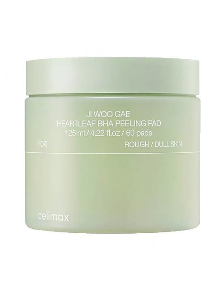 

celimax Ji Woo Gae Heartleaf BHA Peeling Pad 125ml (60pads)