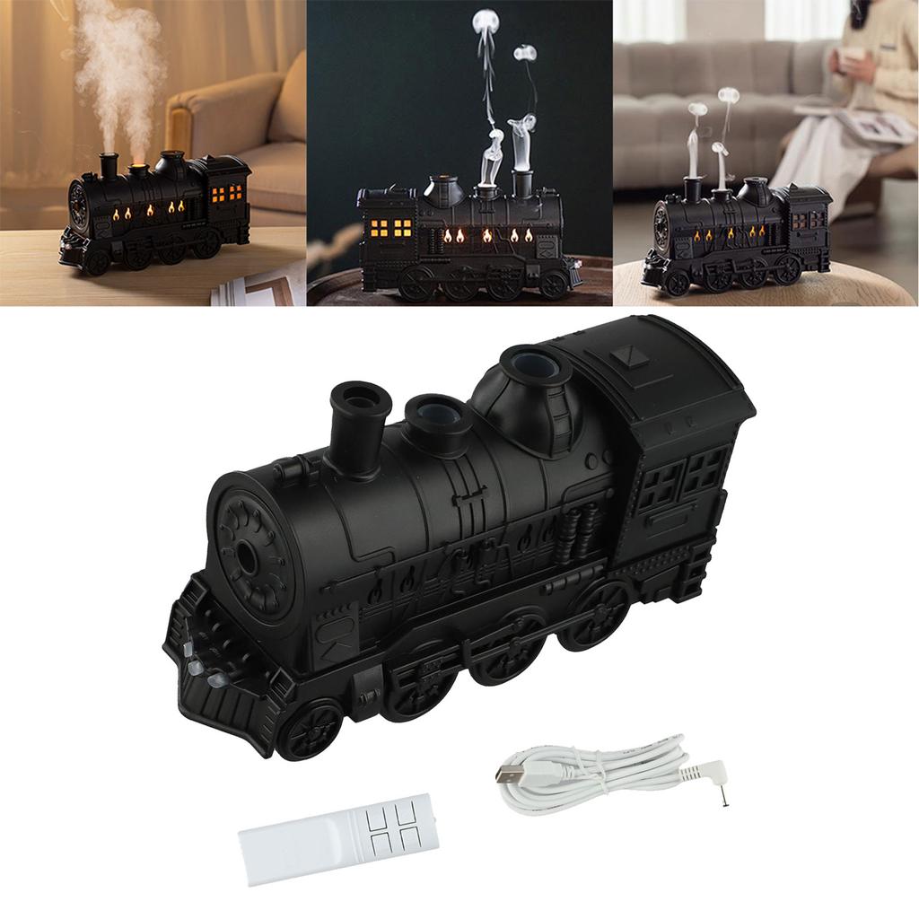 300ml Train Diffuser with 2 Spray Modes Circular Smoke and Auto Shut Off