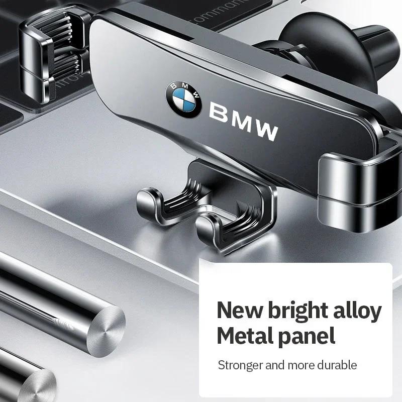 Gravity Car Phone Holder Air Vent Clip Mount Mobile Cell Phone Stand For BMW E46 E90 E60 F10 F30 E39 E36 F20 E87 G30 Accessories