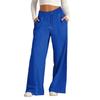 Women's Wide-leg Sweatpants Fashionable Drawstring Loose Sweatpants