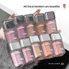 Cappuvini Matte Liquid Blush Velvet Blusher Orange Peach Face Pigment Lasting Beauty Natural Cheek Tint Cream Blush Makeup