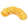 10Pcs Plastic Pirate Gold Play Coins Birthday Party Favors Treasure Coin