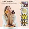 ABBY-1 Piece Mini Donuts Machine Donut Maker Machine DIY Home Use Mini Doughnut Maker 220V Black EU Plug