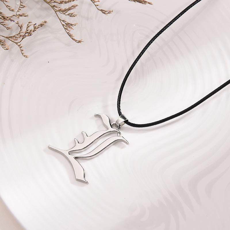 Death Note Logo Alloy Necklace Anime Pendant
