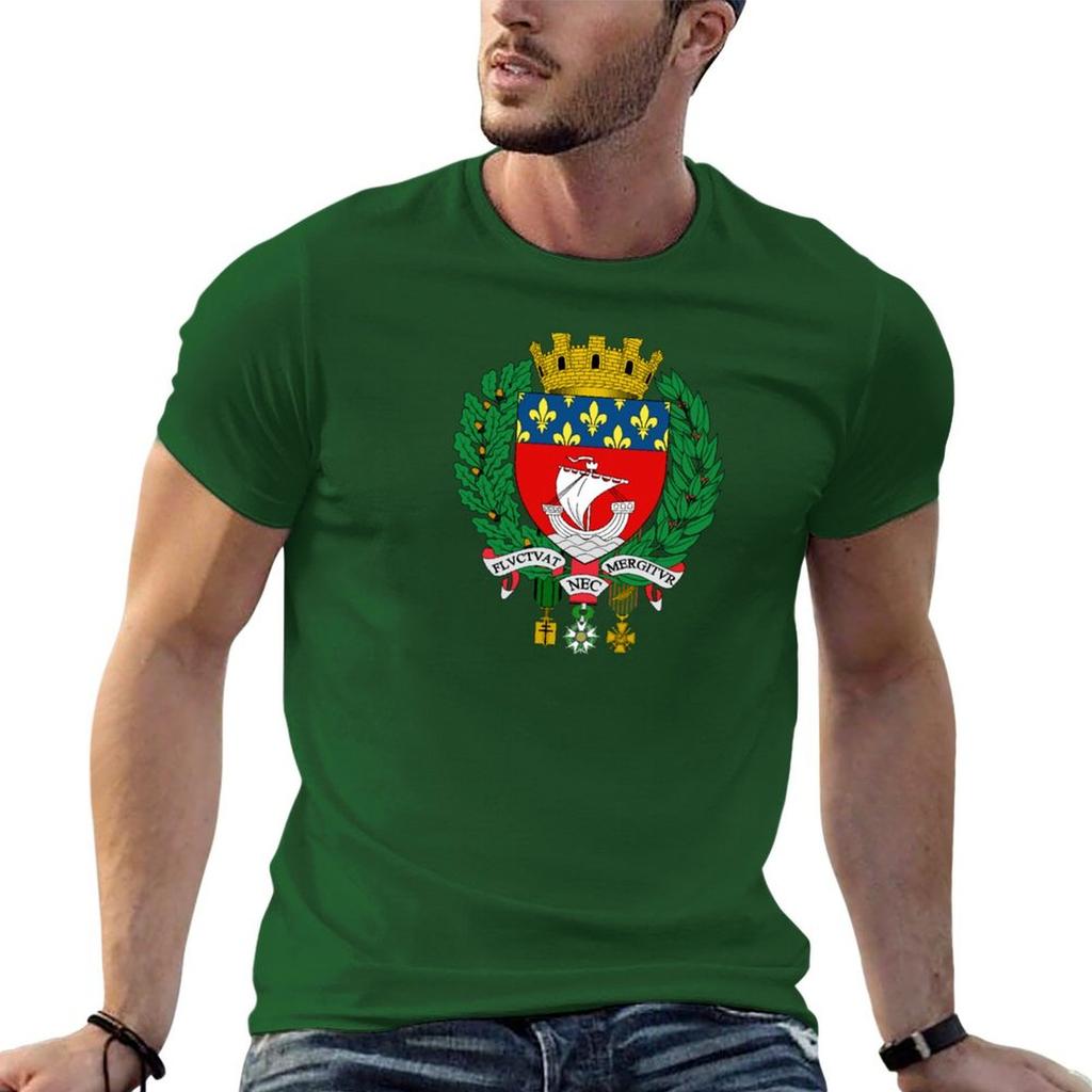 Paris (France) coat of arms T-Shirt graphic t shirt vintage vintage clothes designer shirts mens vintage t shirts