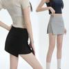 Side Slit Women's A-line Culottes Y2K Skirt with Safety Shorts Ins Mini Shorts Skirt  Spring Summer