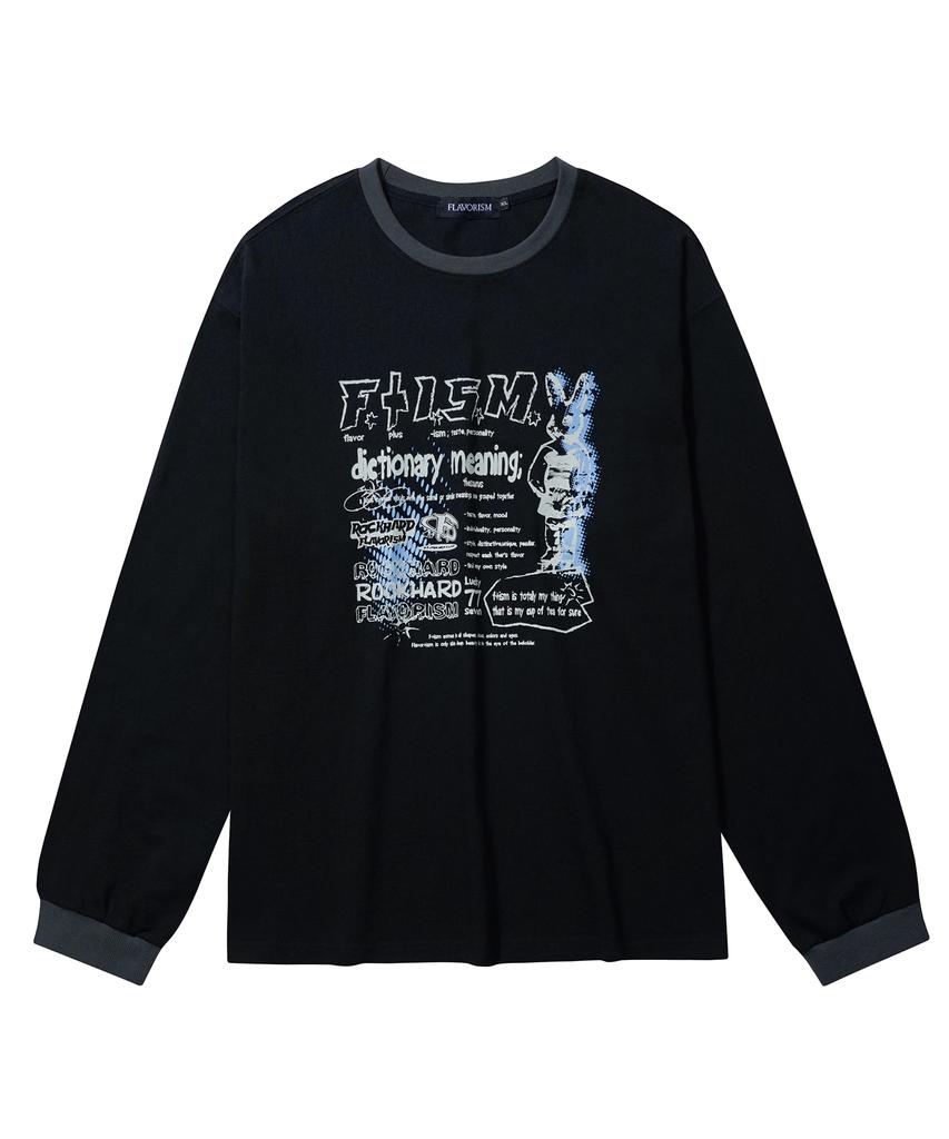 FLAVORISM Dictionary Long Sleeve (Tt0081-1)