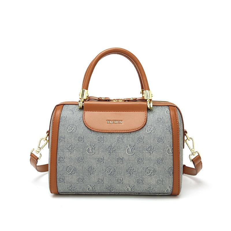 

Сумки Женские Новая Мода Трендовые Сумки-Подушки Универсальные Большой Вместимости На Одно Плечо На Косую Универсальные синий