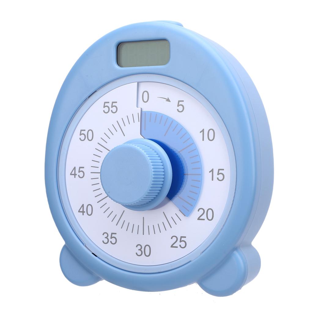 Visual Timer 60 Minute Mechanical Timing 99min 59sec Electronic Timing Visual Countdown Timer for Time Management