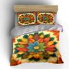 Autumn Leaves Decorative Set Soft Comfortable Duvet Cover Bedding Set Included 1*Duvet Cover & 2*Pillowcases, Gift