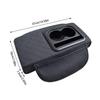 Arm Rest Cushion For Car Console Armrest Pad Center Cup Holder Automotive Accessories For Storage Travel Vehicle Men Women