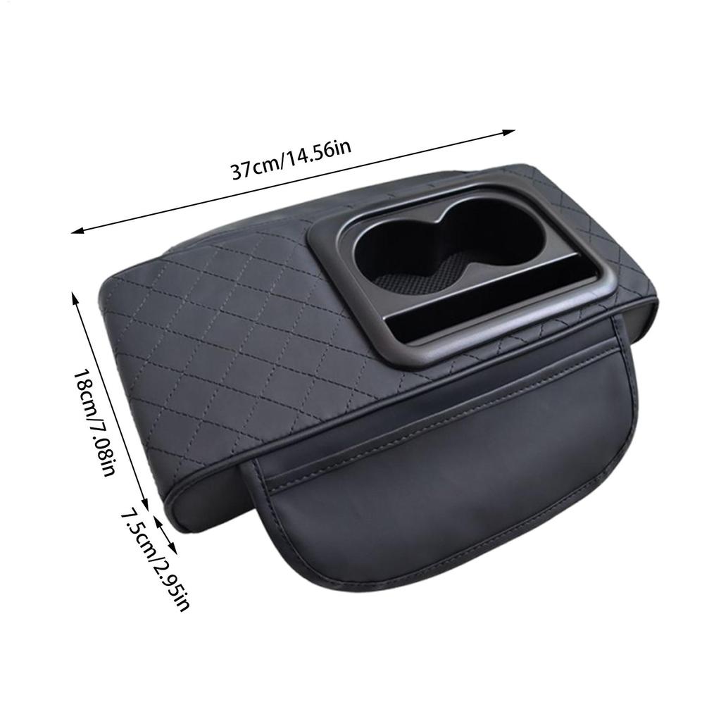 Arm Rest Cushion For Car Console Armrest Pad Center Cup Holder Automotive Accessories For Storage Travel Vehicle Men Women