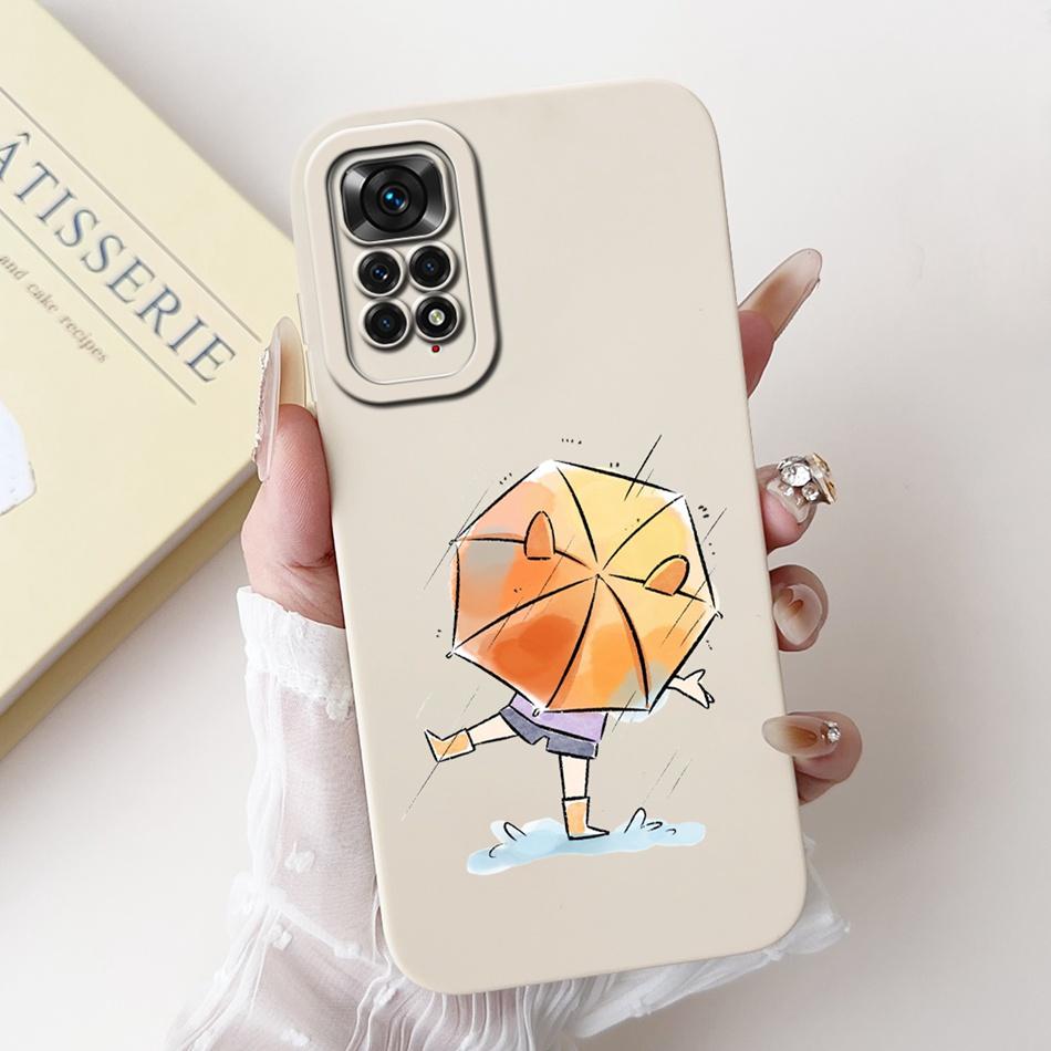 Für Xiaomi Redmi Note 11 11s 4G Handyhülle Redmi Note 11 Pro 4G Global Eleganter Druck Weiches Silikon Linsenschutz Bumper