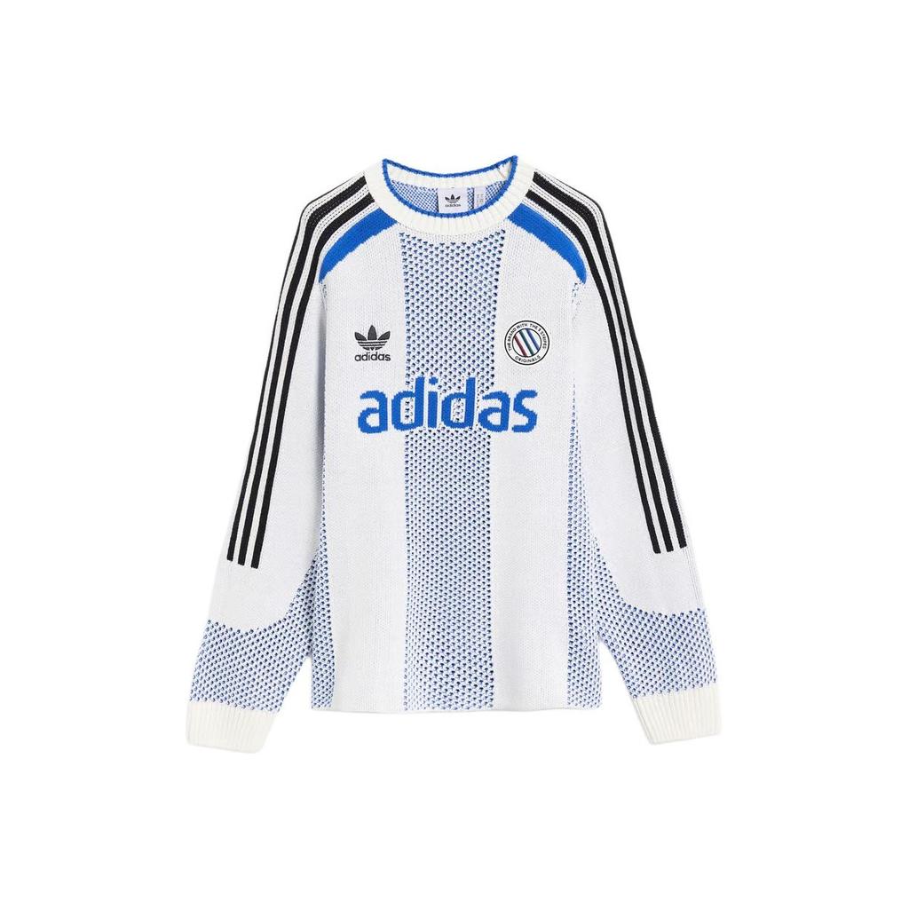 adidas Originals Adicolor Blokecore Losse Mode Casual Lange Mouwen T-shirt Unisex Tops KQ5085