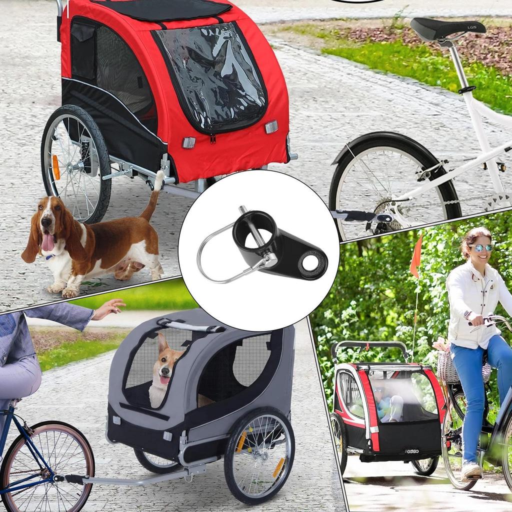Přípojka pro cyklopřívěs Díly pro cyklopřívěs Rychloupínací Tlumená Těžká Přípojka Pro Kempování Turistiku Silniční Výlet