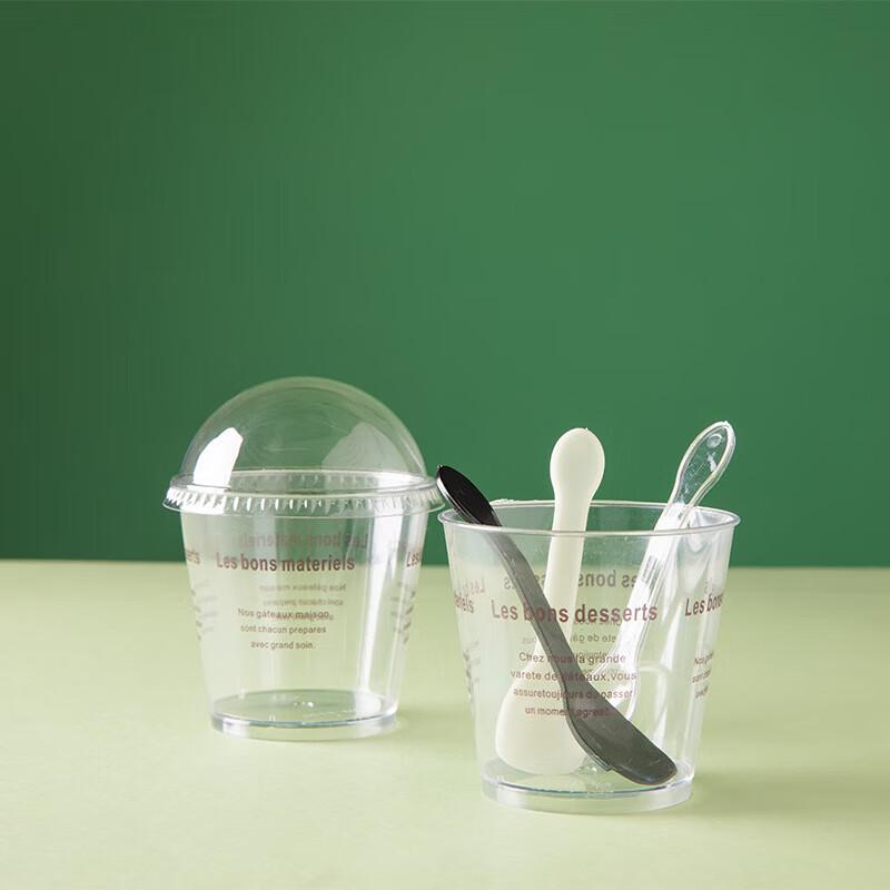 

Pabai U-shaped Disposable Plastic Pudding & Mousse Cups