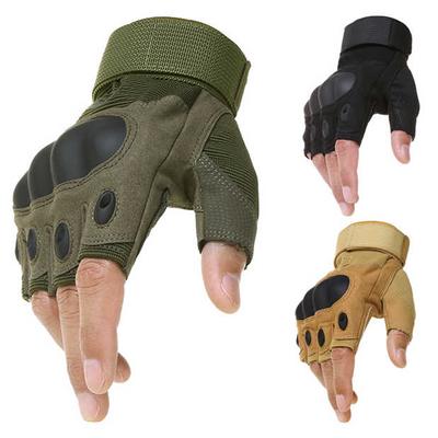 Military Tactical Motorcycle Hunting Motor bike Hard Knuckle Full Finger Gloves