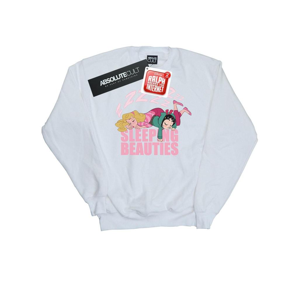 Disney Mens Wreck It Ralph Aurora And Vanellope Sweatshirt