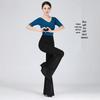 Women's Slim-fit Elegant Dance Practice Suit - Fashion Show and Etiquette Training Set