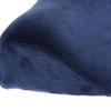 Memory Foam Cervical Neck Wedge Orthopedic Cushion Navy Blue