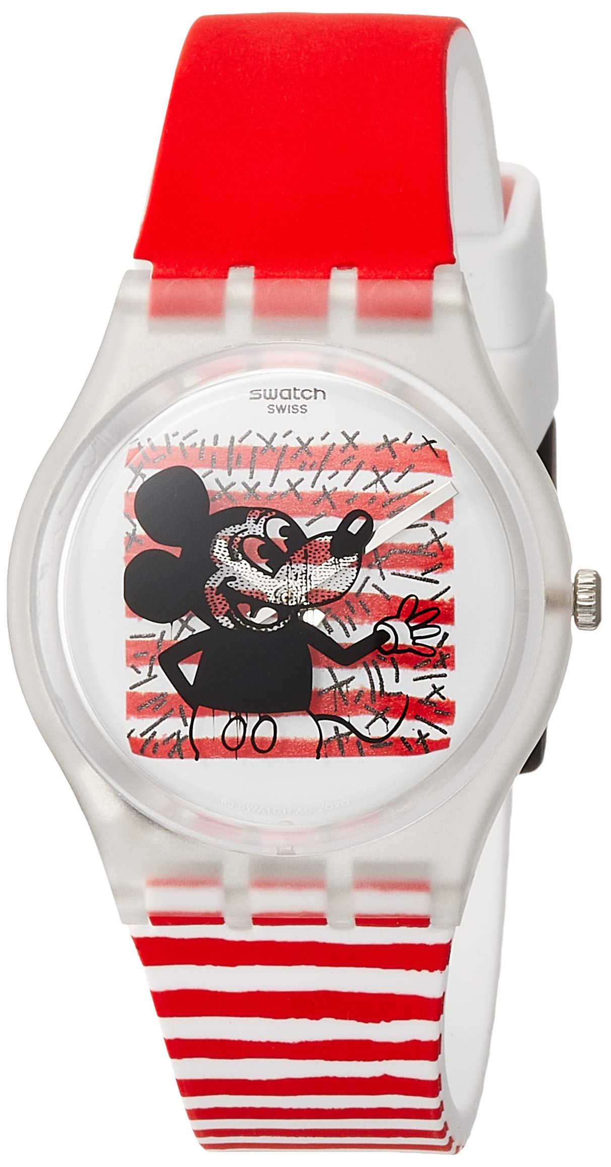 

Swatch KEITH HARING GZ352 Белые наручные часы белый