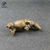 Figurine animal European Creative copper gifts statue tabletop decor for office home decorations rhinoceros Statue Desk ornament