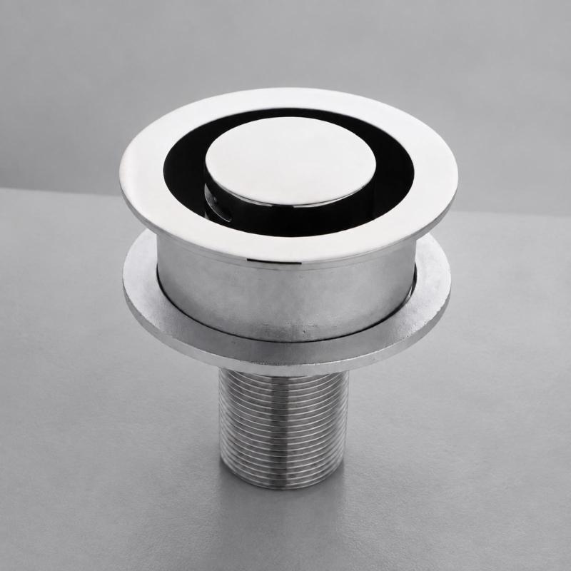 Boat Vent Cover Marine Vent Cap in 316 Stainless Steel, Threaded Stem, Polished Round Flange Hardware Body Design