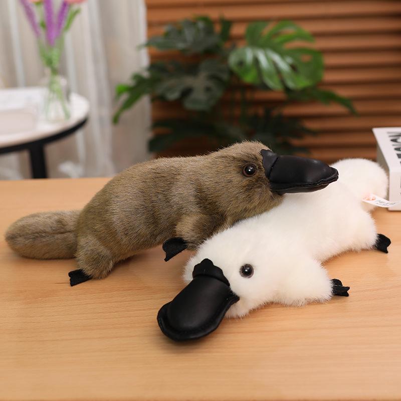 

Big White Duck Plush Toy Cute Simulation Platypus Doll Doll Birthday Gift 30cm(0.1kg)