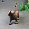 Antique Copper cat King Statue Lucky Desk Ornaments Animal Figurines BIG Tea Pets Home Feng Shui Decoration Accessories