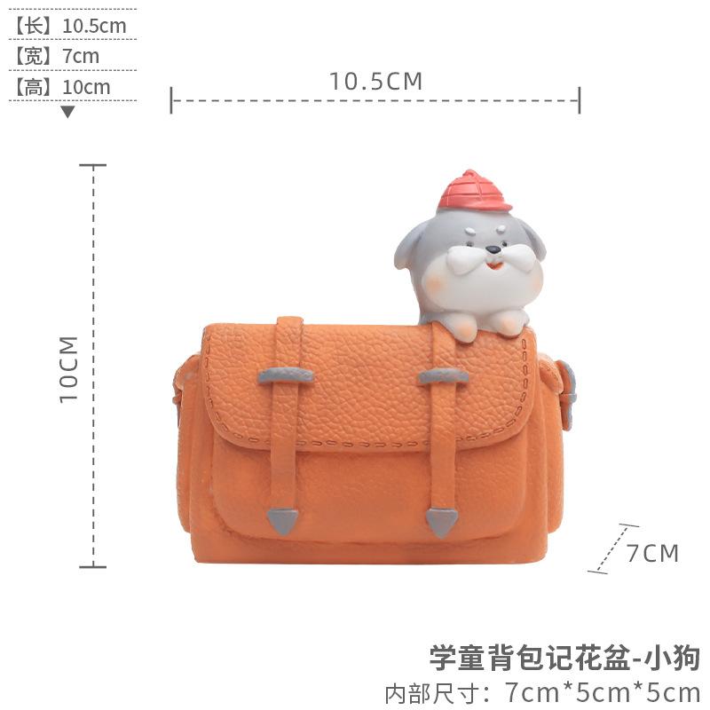 

Creative Resin Desktop Flower Pot For Home Gardening Succulents Balcony One Size помаранчевий