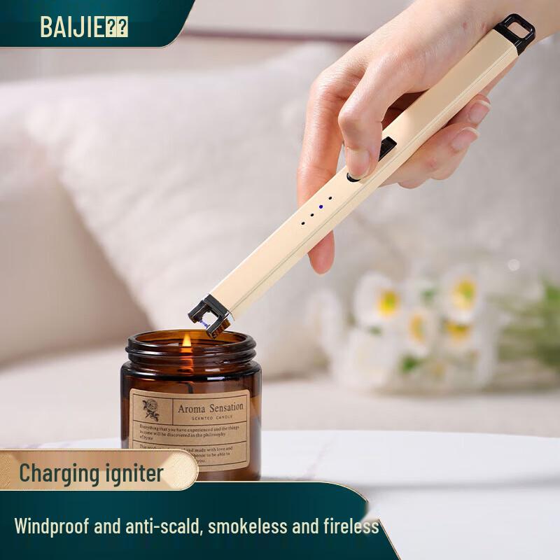 Baijie Rechargeable Long-Handle Pulse Igniter