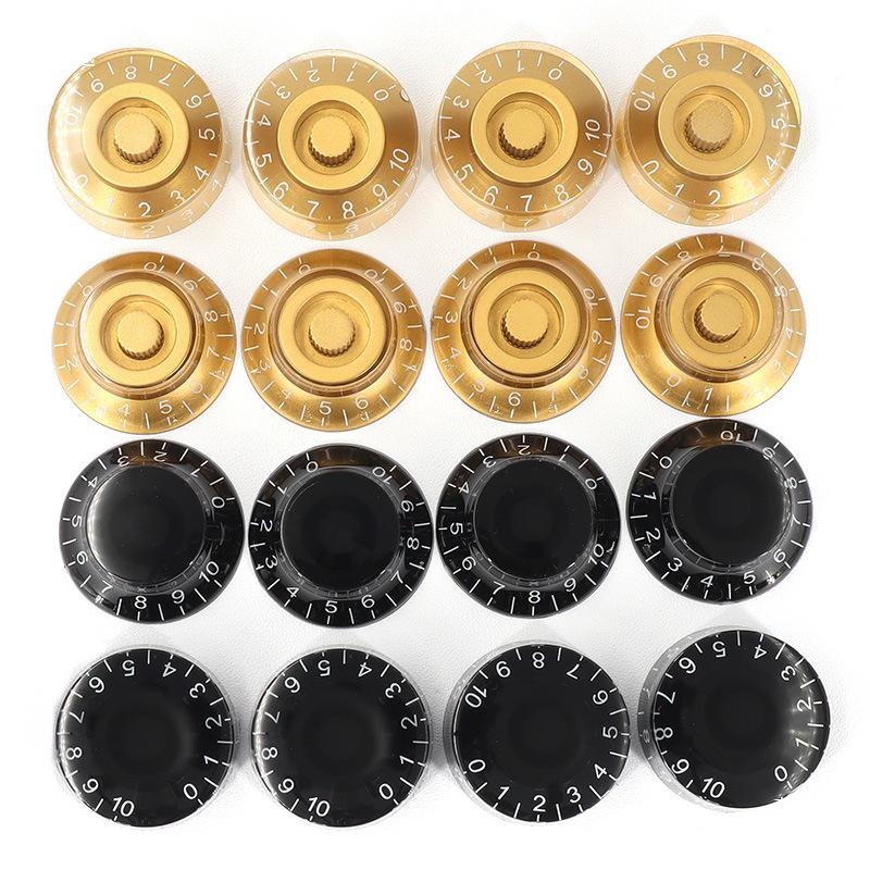 Elektrická kytara model LP 24zubý potenciometr Hlasitost/Tón Akrylové knoflíky.