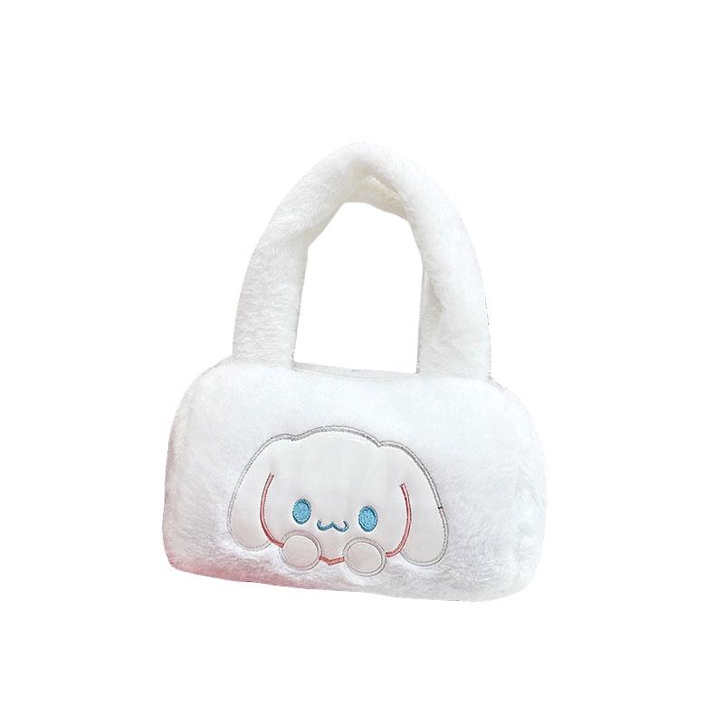 Cute Cartoon Plush Shoulder Bag For Girls Lightweight And Theft-proof Available In Multiple Colors