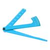 RC Adjustable Aluminium Measure Caliper Wheel Height Rim Camber Angle Ruler Tool UniversalBlue
