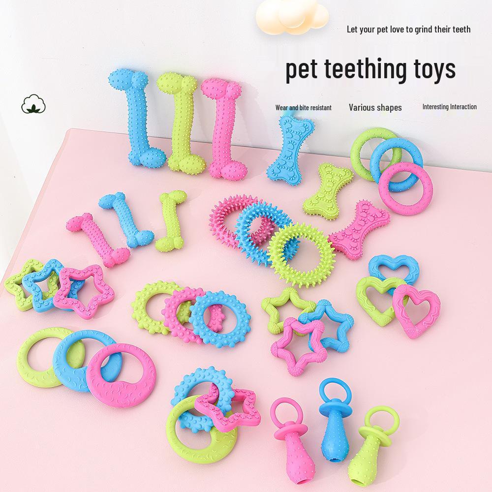 TPR Dog Chew Sticks: Bite-Resistant, Teeth-Cleaning, Boredom-Relief Pet Toys