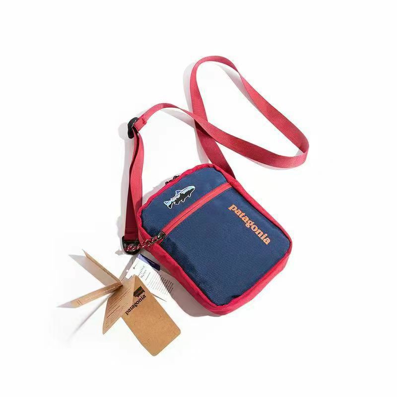 Trend Bata Men's Outdoor Sports Shoulder Bag Fishing Casual Oblique Span Bag Versatile Tooling Wind Small Mobile Phone Bag