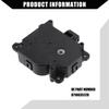 uxcell HVAC Blandeluftspjeldaktuator Kompatibel med Toy Ota 4 Runner Kompatibel med Toy Ota FJ Cruiser Foran Slitesterk Plast 1 stk Svart Nr. 8710635120