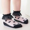 Baby Girl Socks Breathable Cotton Lace Ruffle Princess Mesh Socks Children Ankle Short Sock White Pink Beige Girls Kids Toddler