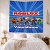 Roblox Custom Your Name Wall Decor Tapestry Art For Pet Memorial Birthdaywedding Party Backdrop Family Gift