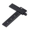 Tungsten Steel Blade Model Carving Ruler Aluminum Alloy Adjustable Scribing Ruler  Model Crafting