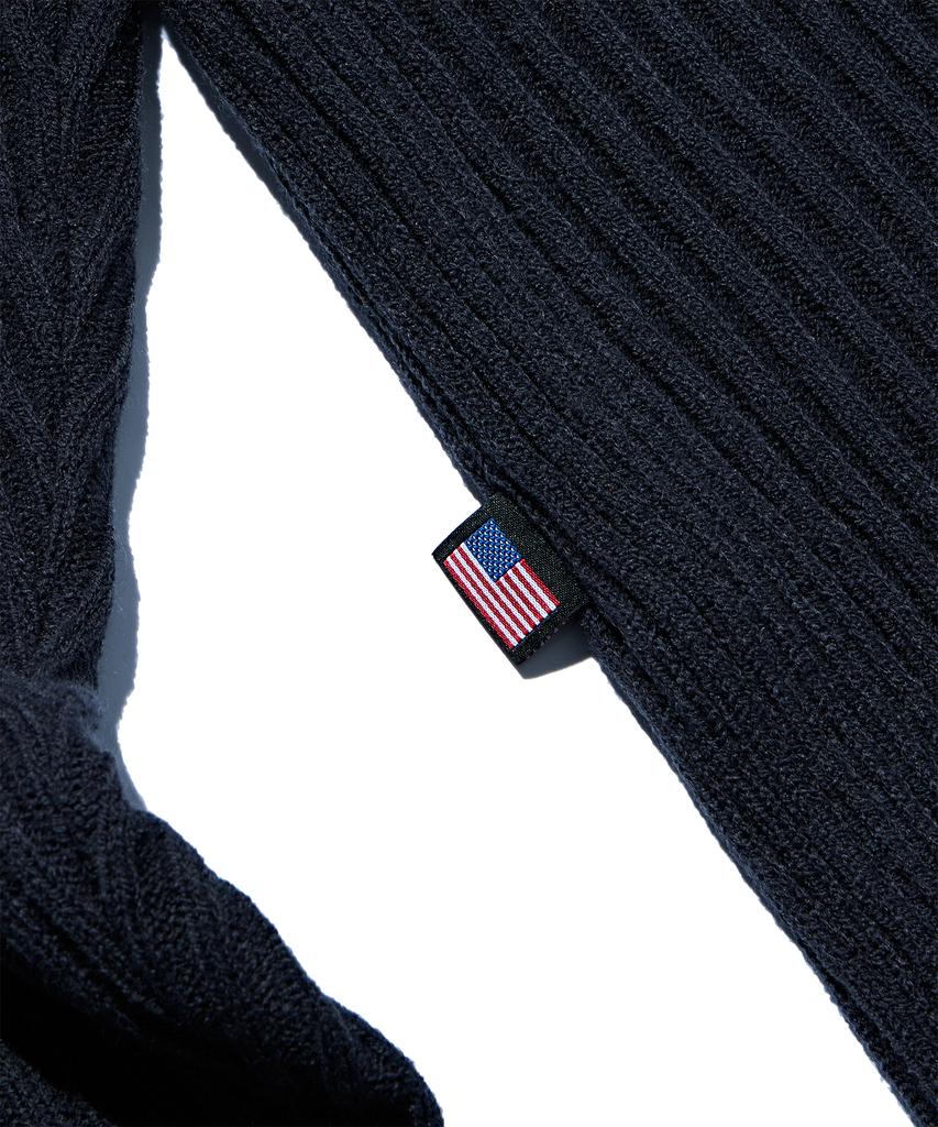 MADDEN Funny Pullover Knit Hoodie Charcoal