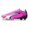 Puma Ultra Match Low AG FG Soccer Shoes Unisex Soccer Shoes Pink White 107754-01