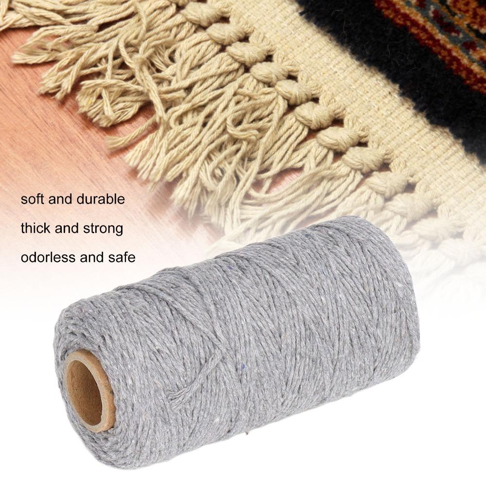 3Pcs 984 Feet Length Macrame Cord Soft Texture Jute String Durable Packing String  For Gardening
