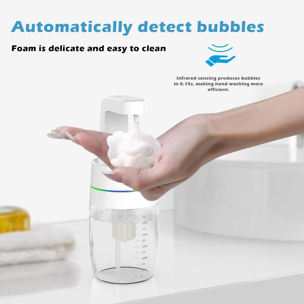 4-Stufen Verstellbarer Schaumseifenspender Atmungslicht Lotionspender Öffentliche Orte