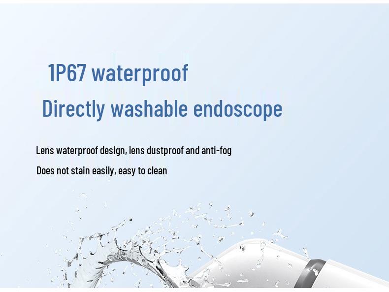 Home Edition Smart Ohrreinigungs-Endoskop mit WiFi Inspektionsspiegel