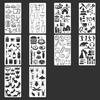 Art Journal Stencils Versatiled Border Design Template For Classroom Activities Home Crafts And Creative Projects