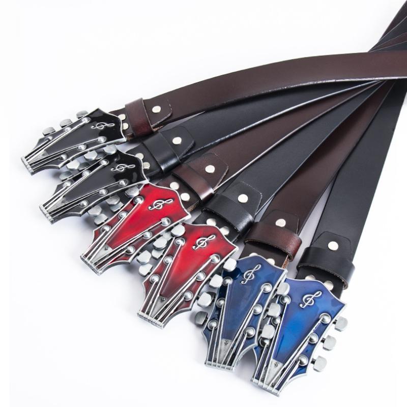 Band Belt Zinc Alloy Belt Nightclub Men's Personality Fashion Pants Buckle